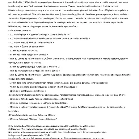 Face Pour 4 à Brévin L’océan * Saint-Brevin-les-Pins